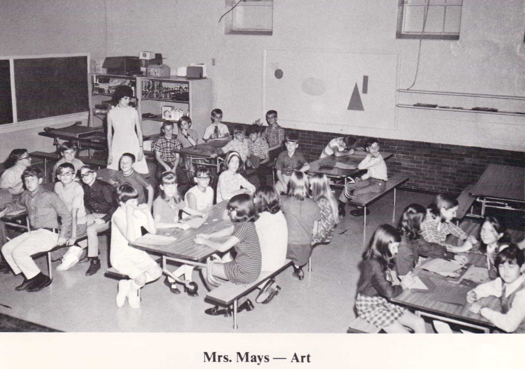 Walton Elementary School Yearbook 19701971